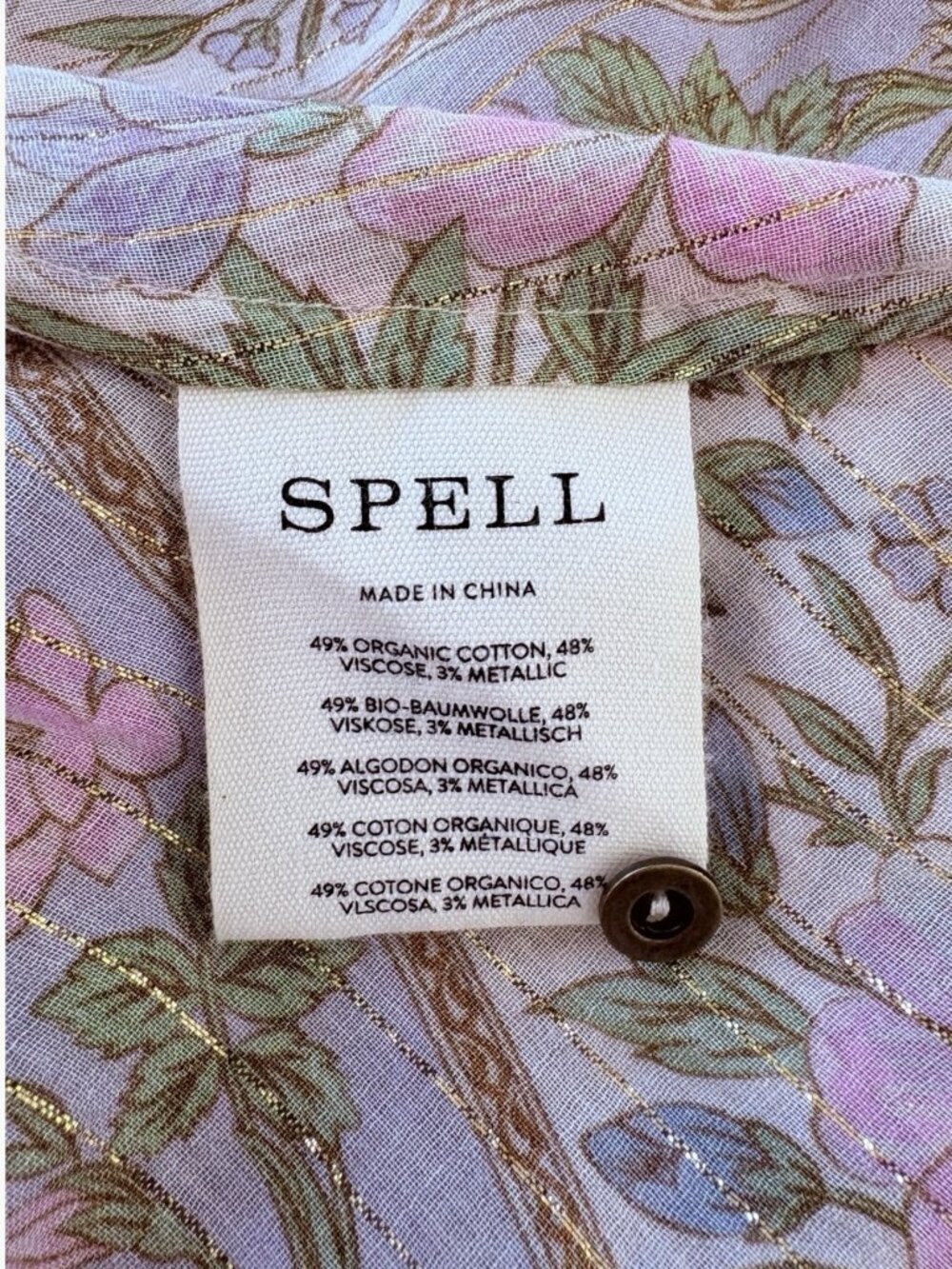 ✨ Spell & The Gypsy Collective Sienna Gown in Clay ✨ Small - Picture 15 of 16